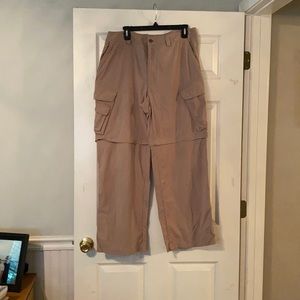 Under Armour cargo pants.